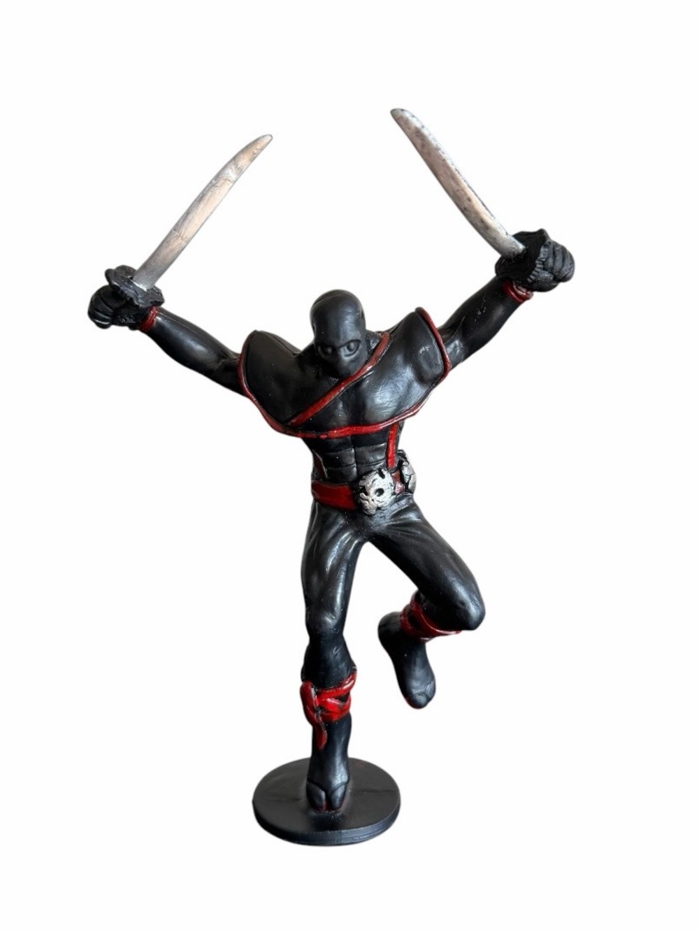 California Costume Stealth Ninja Action Figure PVC Toy Cake Topper 5.5 Inch